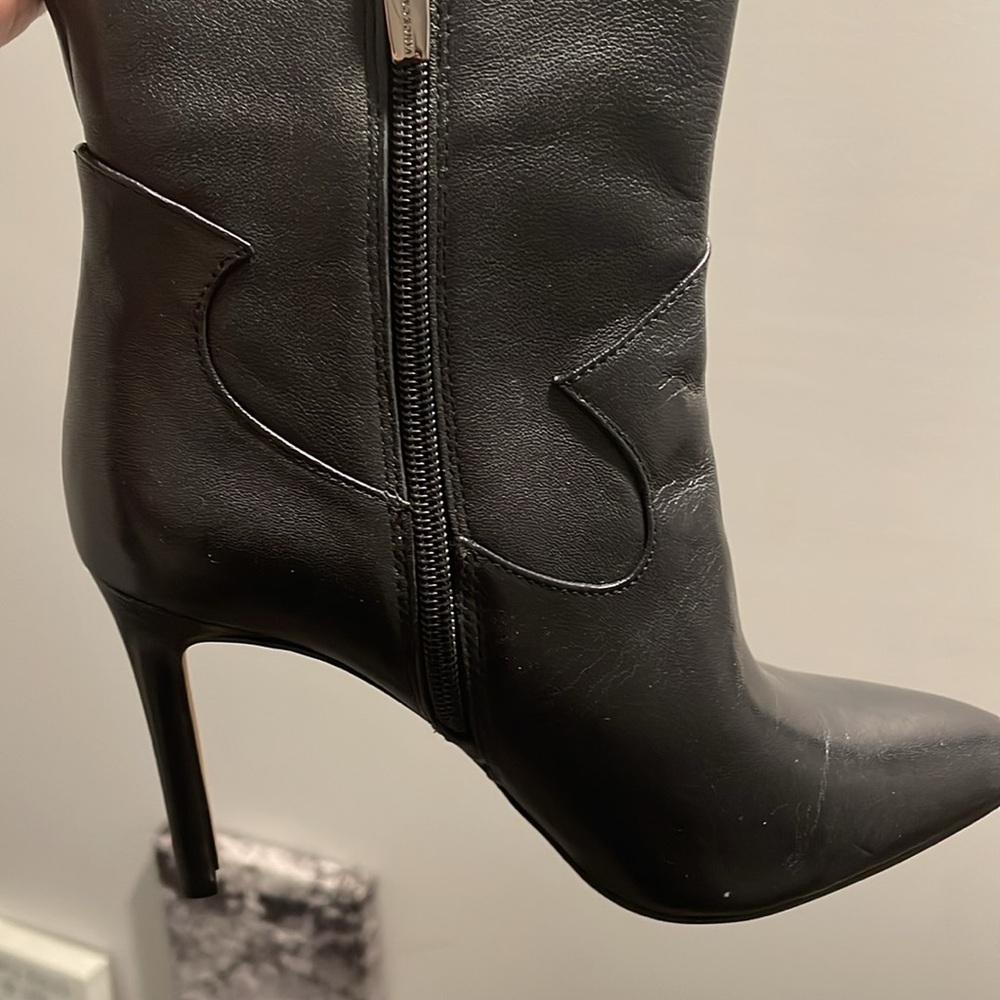 Vince Camuto women’s boots new never used black 250 retail size 7.5 - Picture 13 of 14